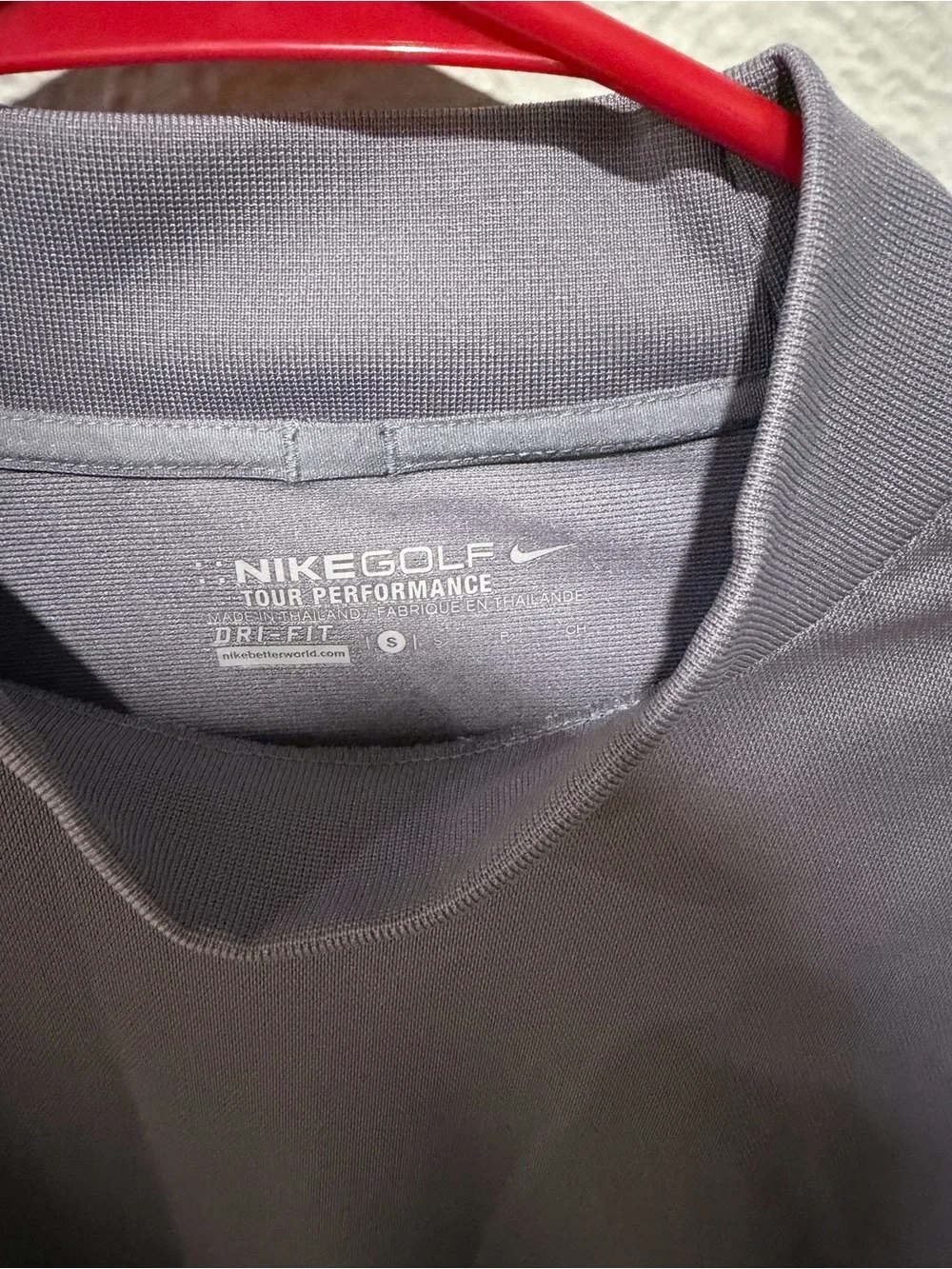 Nike Golf Dri-FIT Mock Neck Top - Gray Like New Size Small
